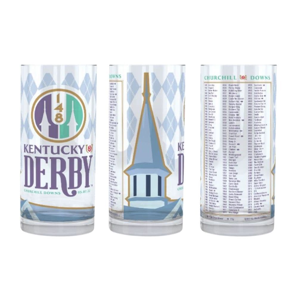 2022 Official 148th Kentucky Derby Julep Glass 360 view