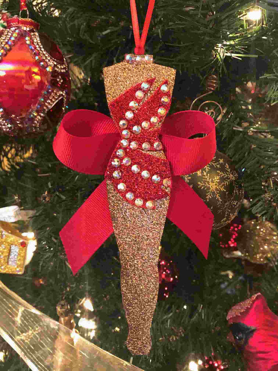 Heather French Henry Christmas Ornaments - red