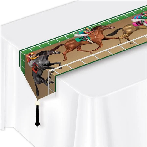 Kentucky Derby Horse Racing Table Runner Party Supplies - A Taste of Kentucky