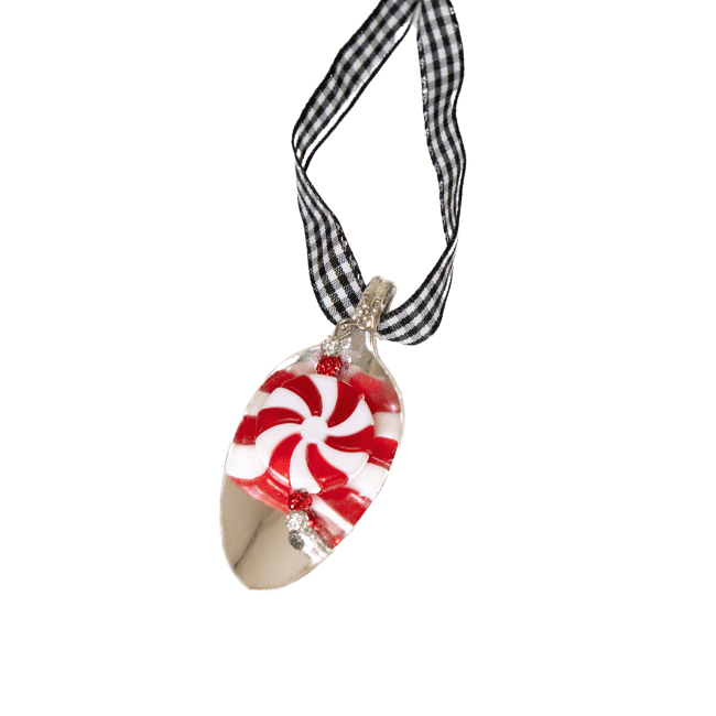 Peppermint Spoon Ornament - A Taste of Kentucky
