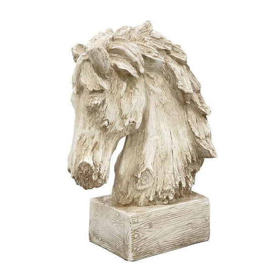 18" Horsehead Statue - A Taste of Kentucky