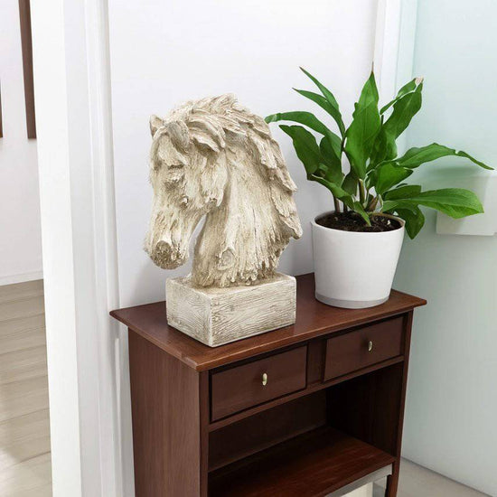 18" Horsehead Statue - A Taste of Kentucky