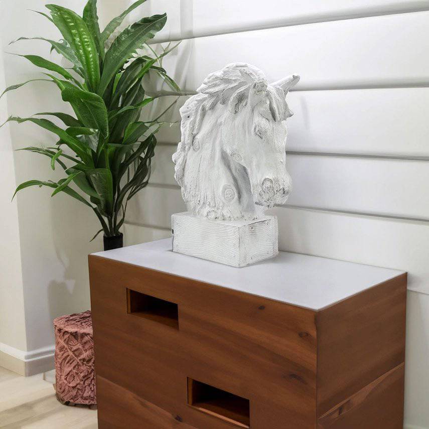 18" Horsehead Statue - A Taste of Kentucky