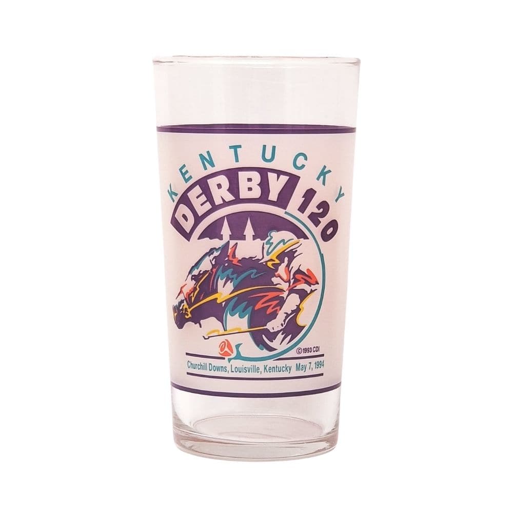 1994 Official 120th Kentucky Derby Mint Julep Glass