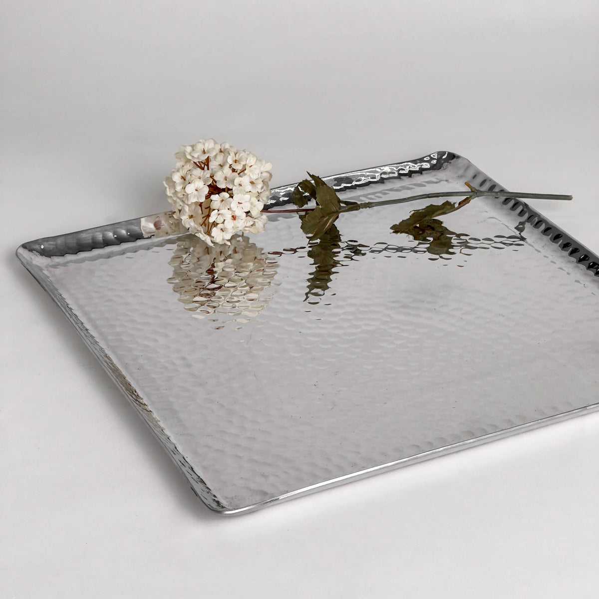 Hammered Square Tray - A Taste of Kentucky