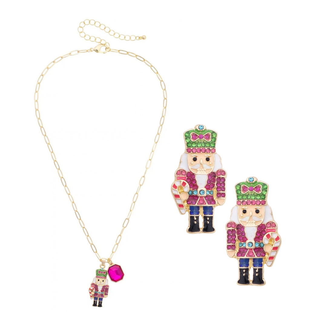 Swan Lake Nutcracker Style Jewelry - Necklace & Earrings