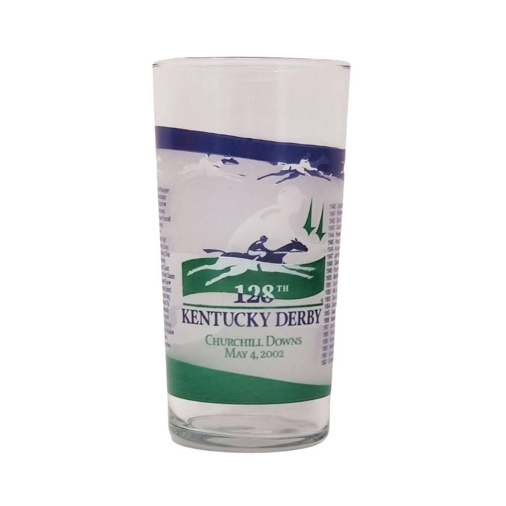 2002 Official 128th Kentucky Derby Mint Julep Glass - A Taste of Kentucky