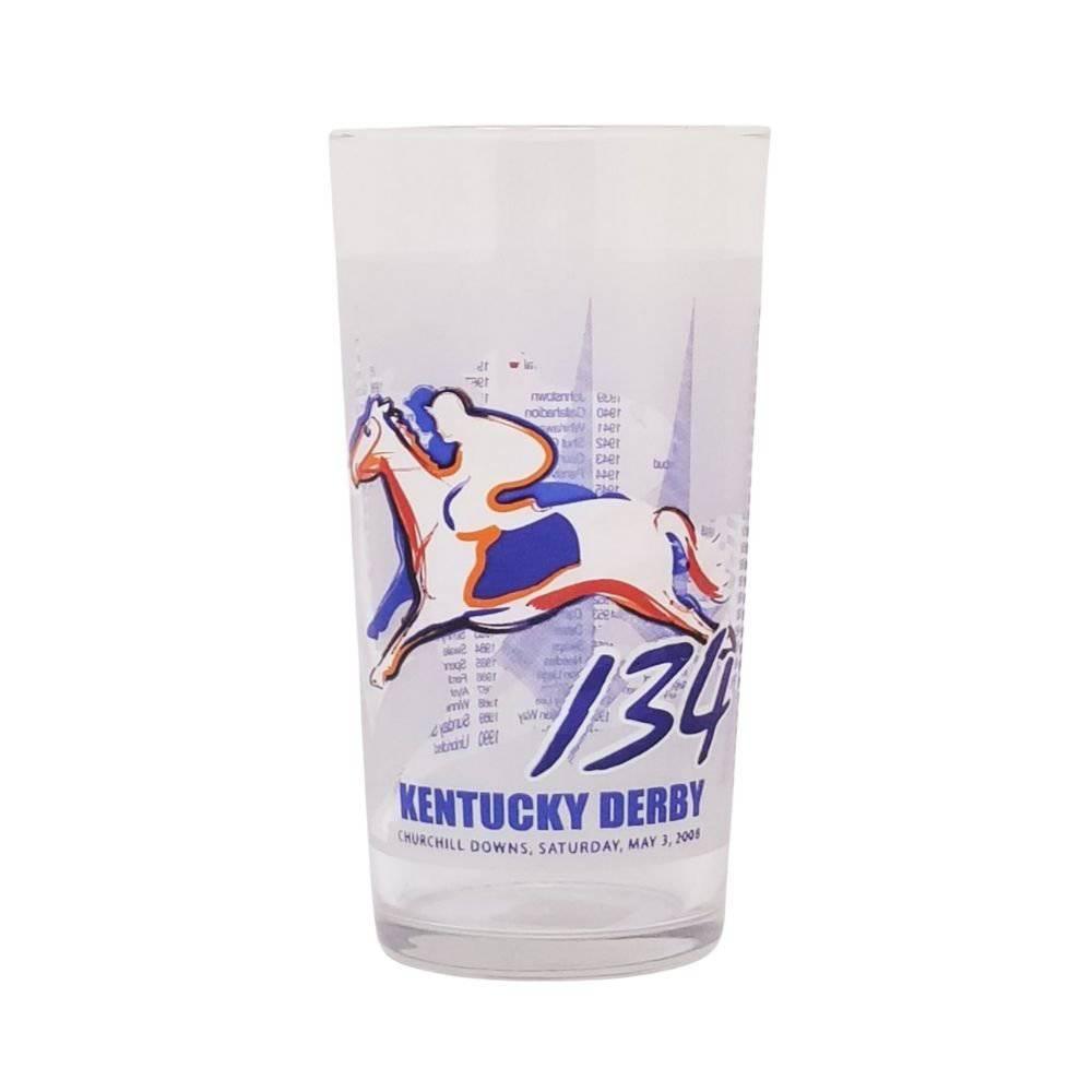 2008 Official 134th Kentucky Derby Mint Julep Glass - A Taste of Kentucky
