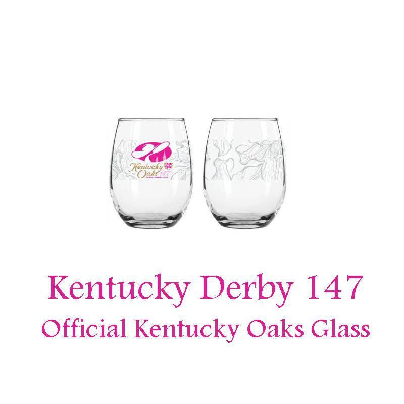 Kentucky Oaks Lily Glasses (2005–Present) | Choose Your Year - A Taste of Kentucky