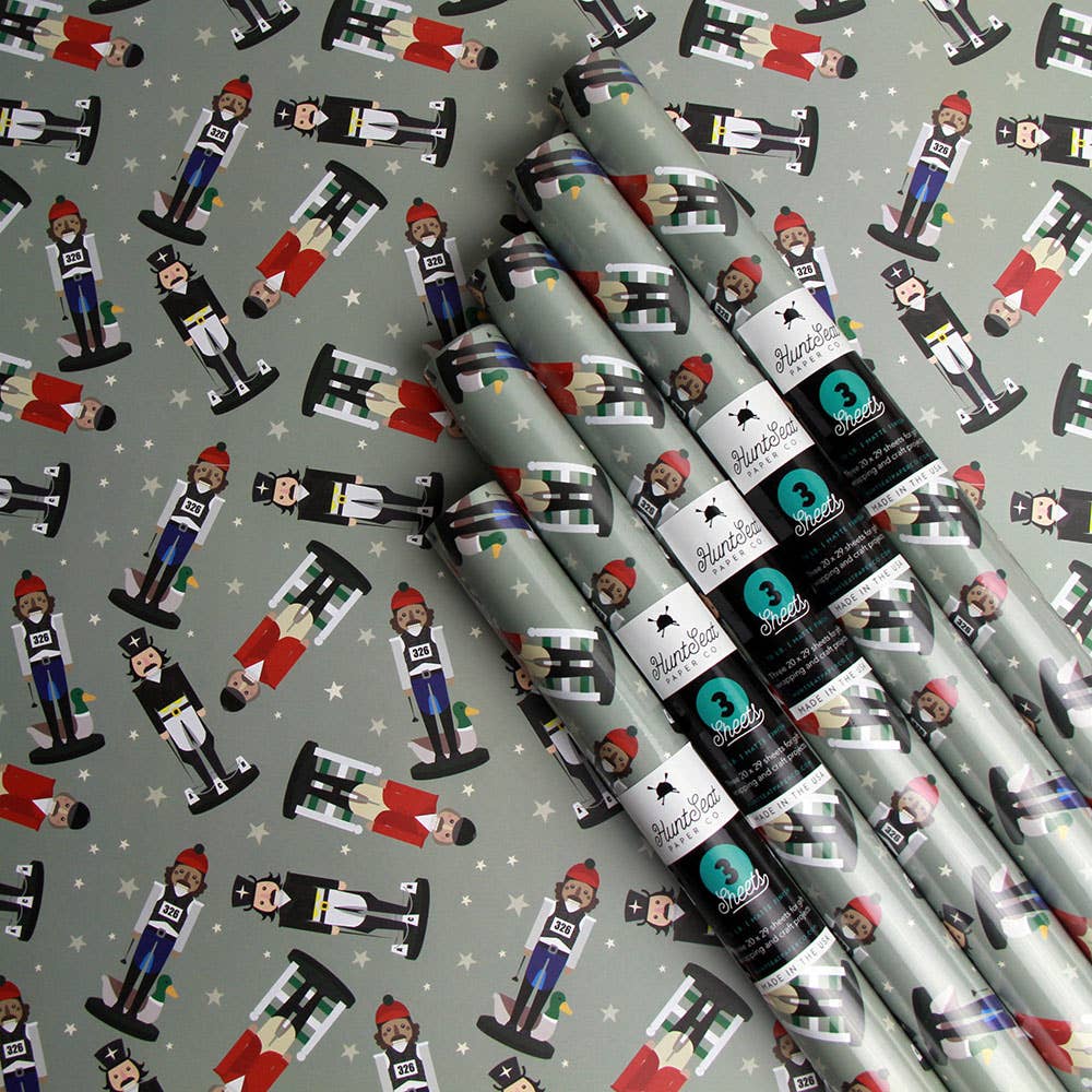 Christmas Gift Wrap - Hunt Seat Paper Co. - A Taste of Kentucky