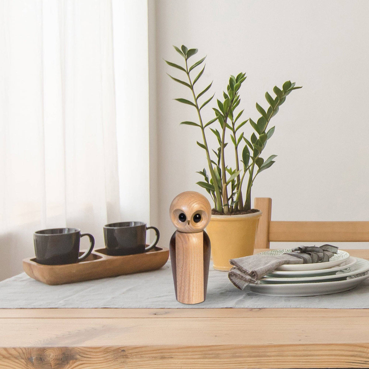 Rock & Branch® Owl Refillable Pepper Mill - A Taste of Kentucky