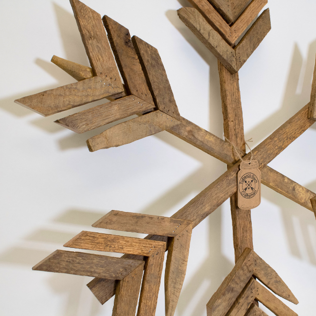 Kentucky Tobacco Stick Snowflake - A Taste of Kentucky