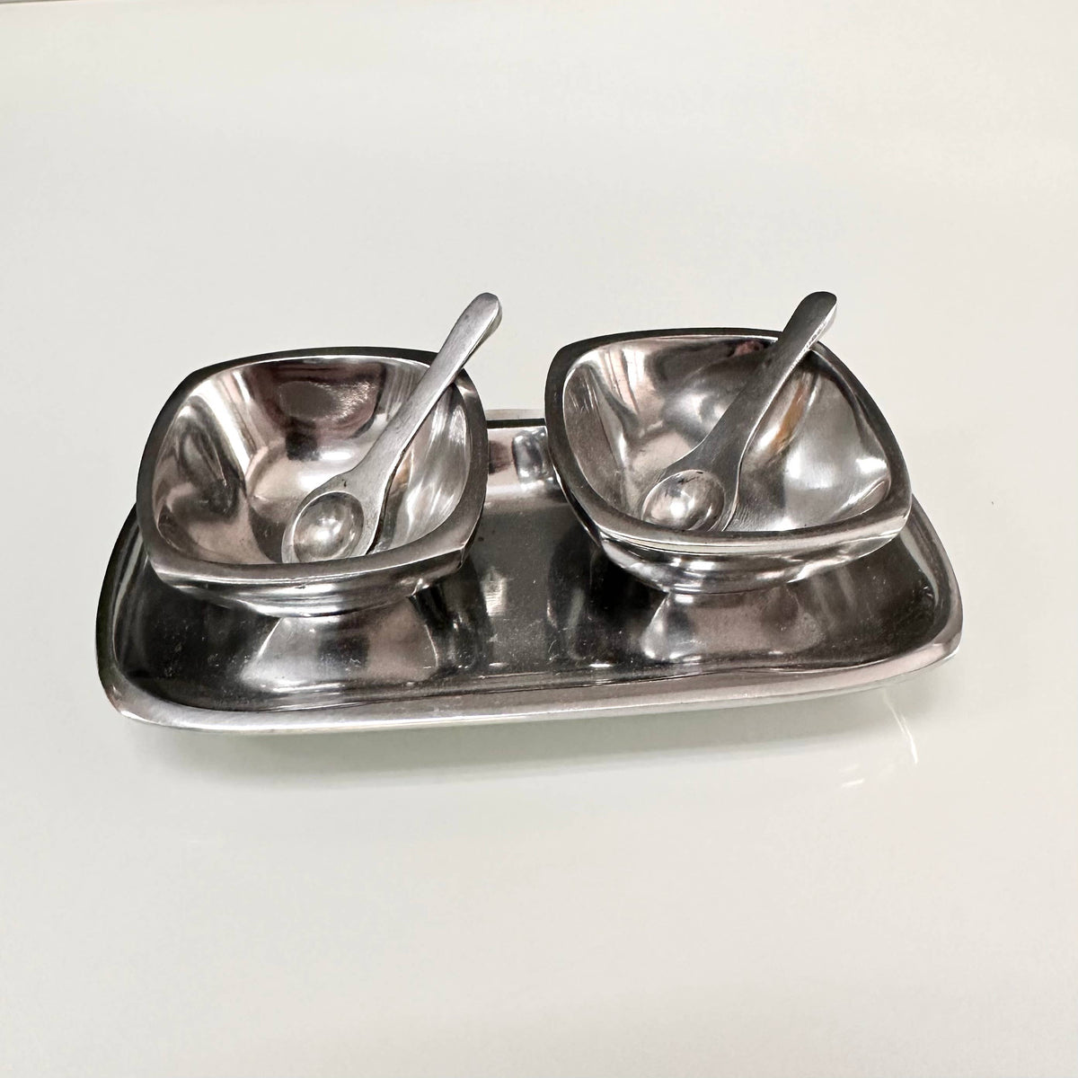 5-Piece Mini Dip Set in Polished Aluminum - A Taste of Kentucky