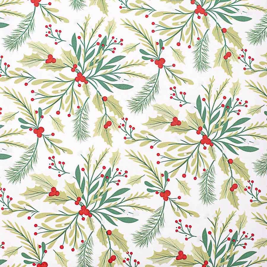 Holly Jolly Paper Gift Wrap - A Taste of Kentucky