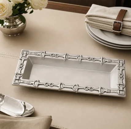Equestrian Oblong Tray