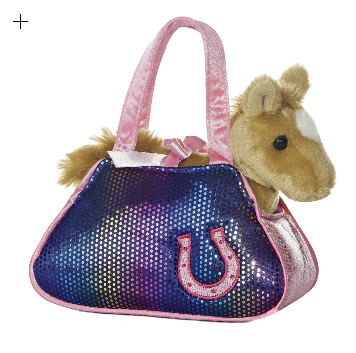 Aurora® - Fancy Pals™ - 7" Red Barn Horse - A Taste of Kentucky