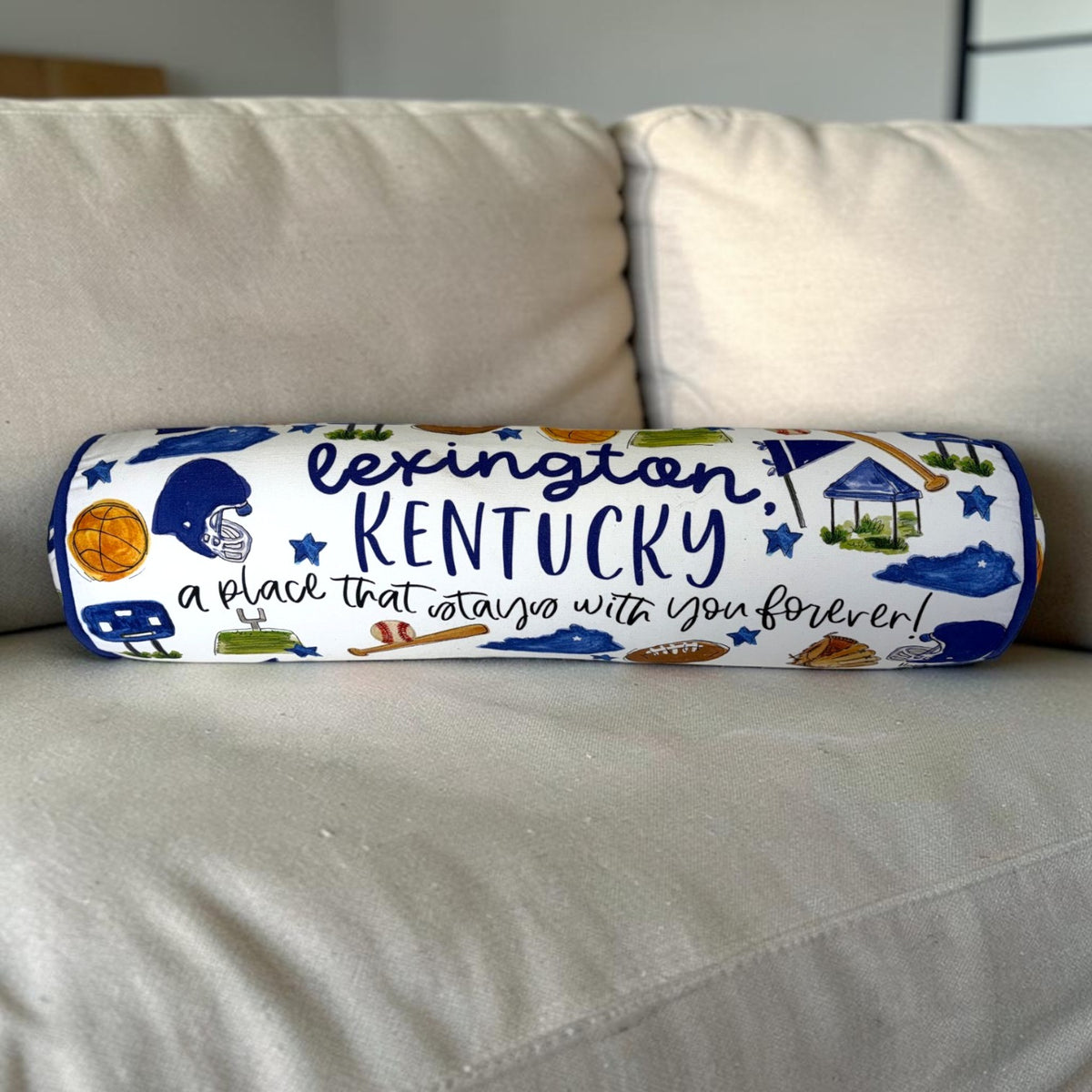 UK Collegiate Bolster Pillow