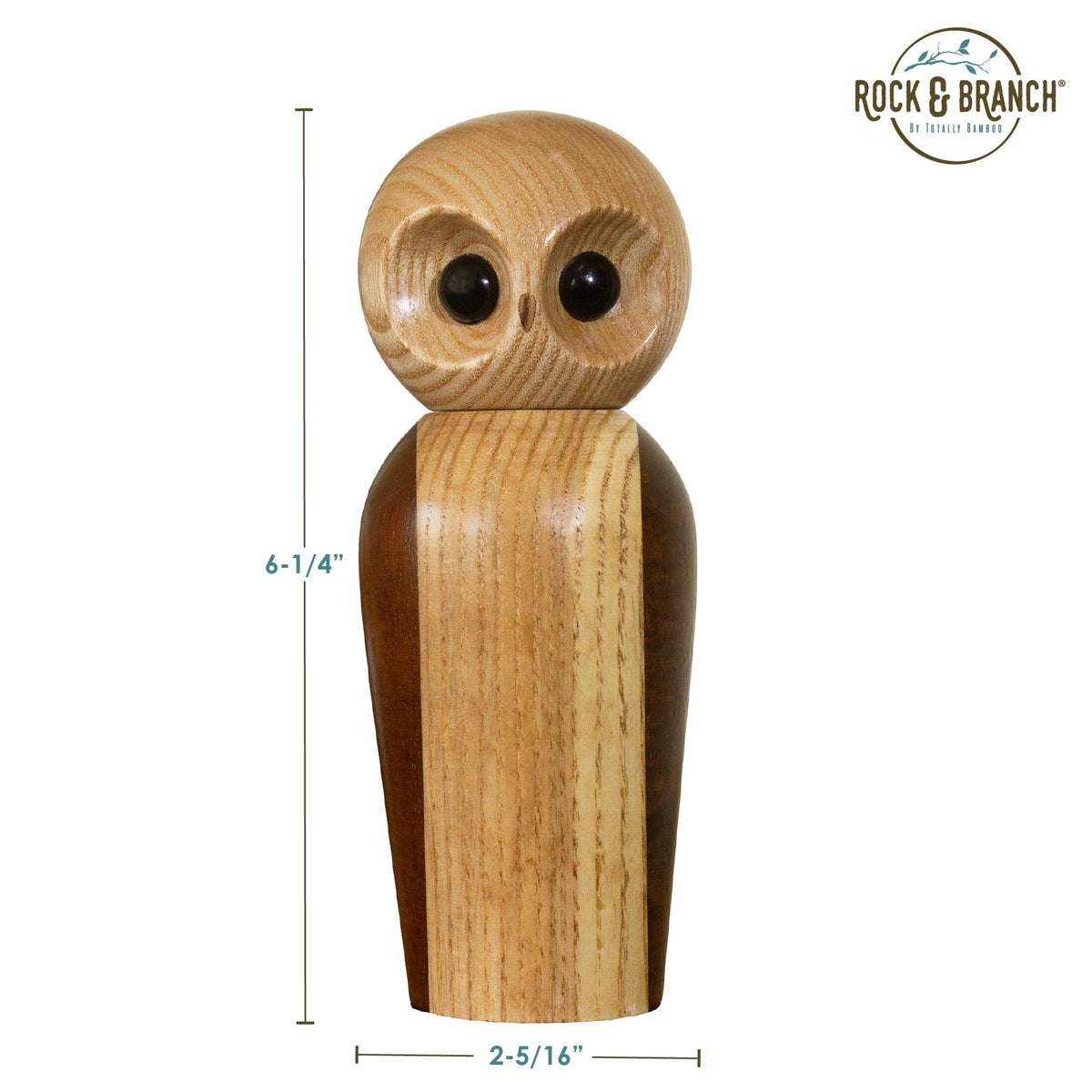 Rock & Branch® Owl Refillable Pepper Mill - A Taste of Kentucky