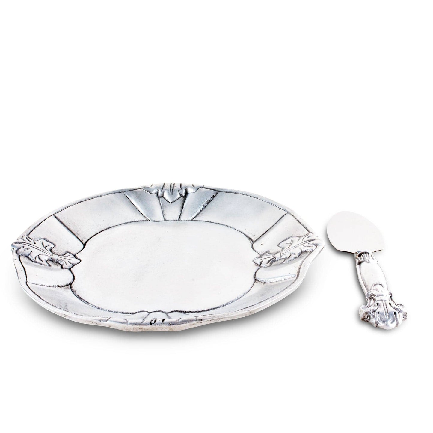 Fleur-De-Lis Plate with Server - A Taste of Kentucky
