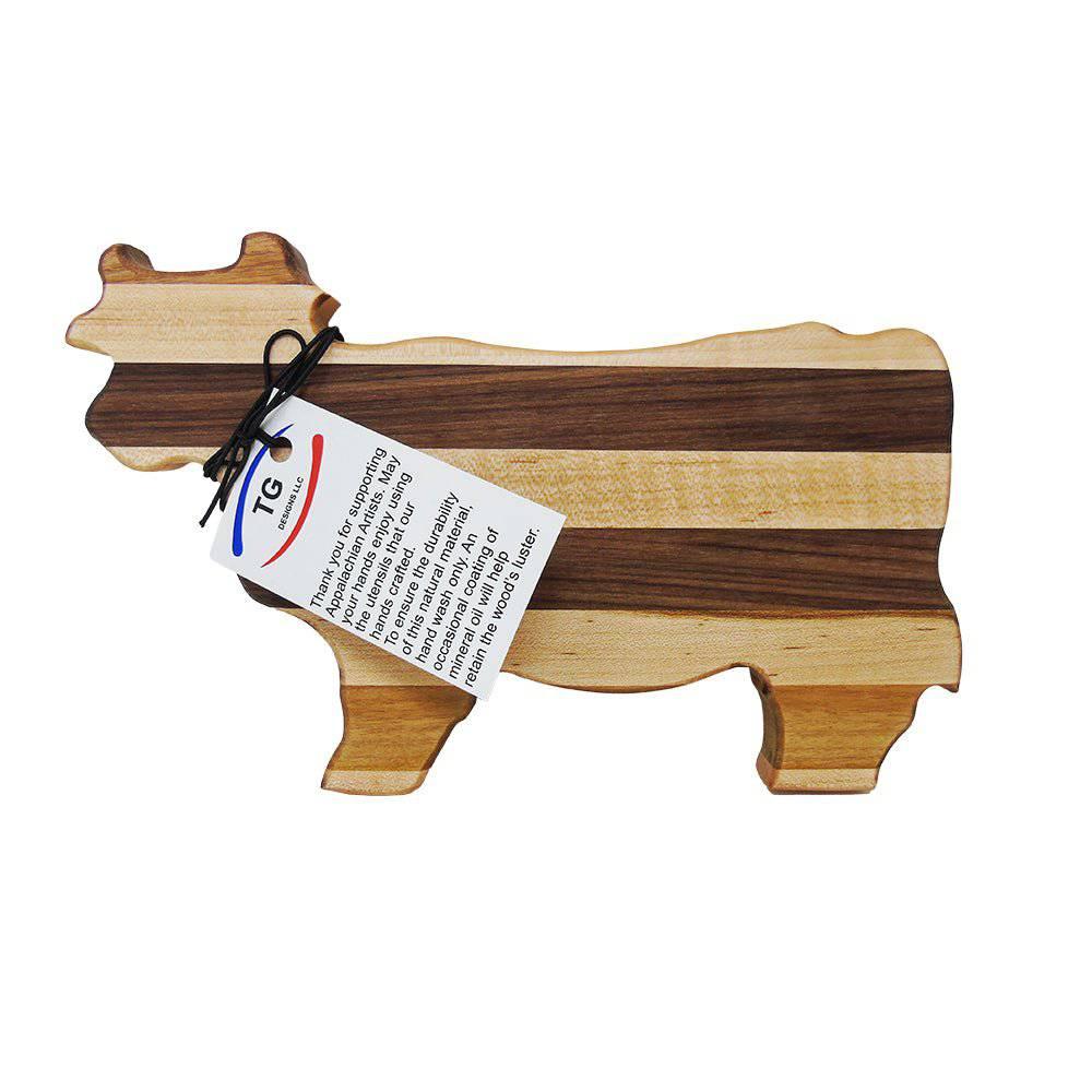Appalachian Mountain Crafts Cow Cutting Board - A Taste of Kentucky