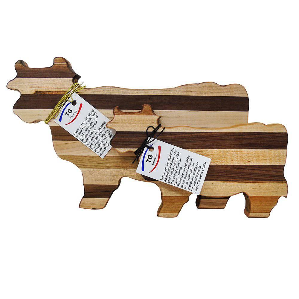 Appalachian Mountain Crafts Cow Cutting Board - A Taste of Kentucky