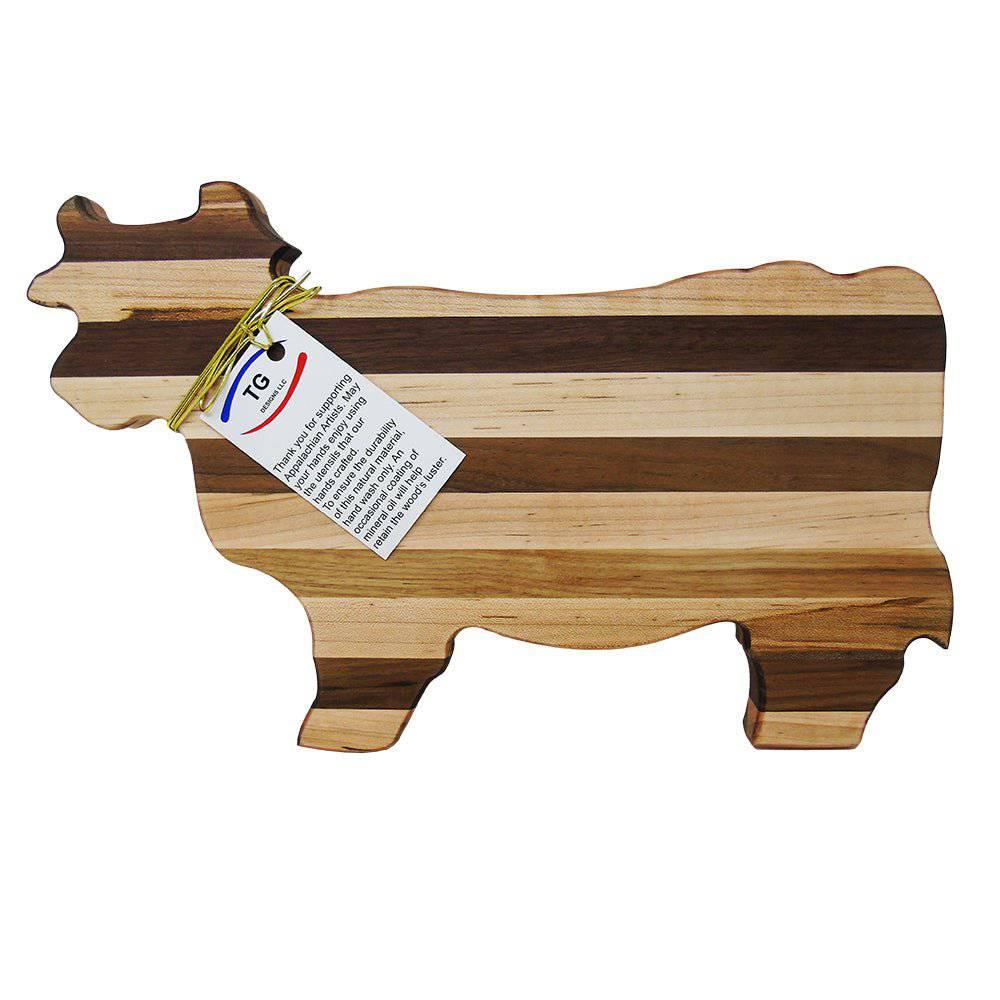 Appalachian Mountain Crafts Cow Cutting Board - A Taste of Kentucky