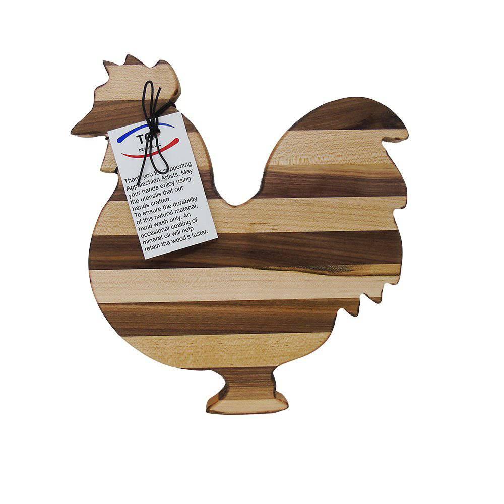 Appalachian Mountain Crafts Rooster Cutting Board - A Taste of Kentucky