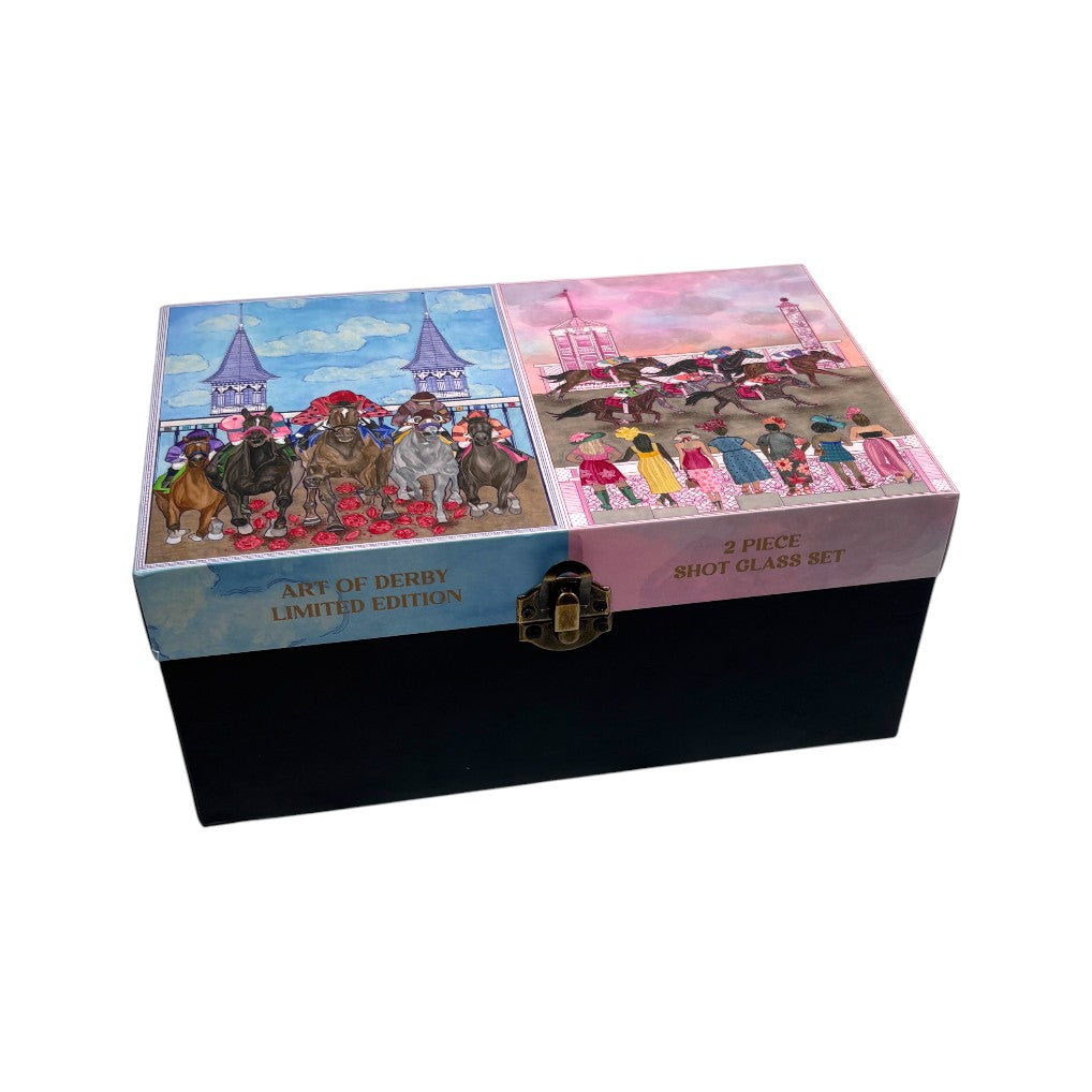 Art of the Derby 152 Limited Edition Shot Glass Boxed Set | Pre-Order - A Taste of Kentucky