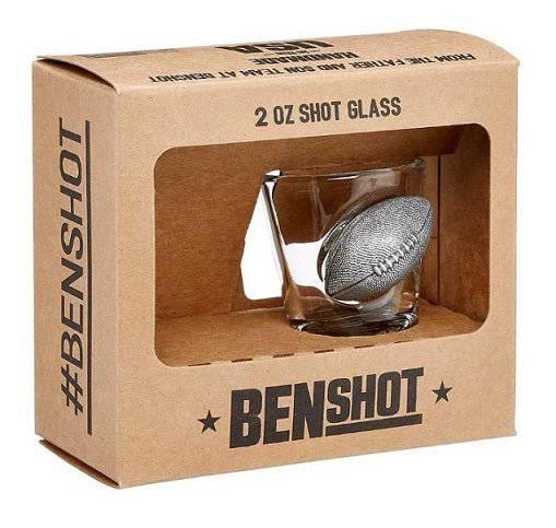 BenShot Football Shot Glass - A Taste of Kentucky