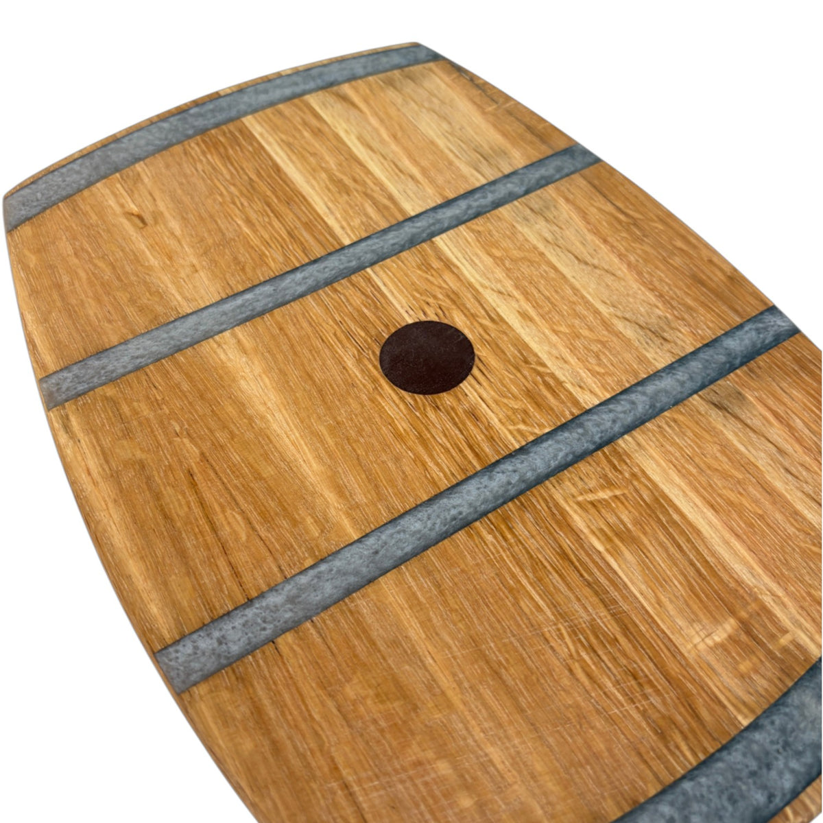 Handcrafted Bourbon Barrel Charcuterie Board | Rustic Wooden Serving Tray & Cutting Board - A Taste of Kentucky