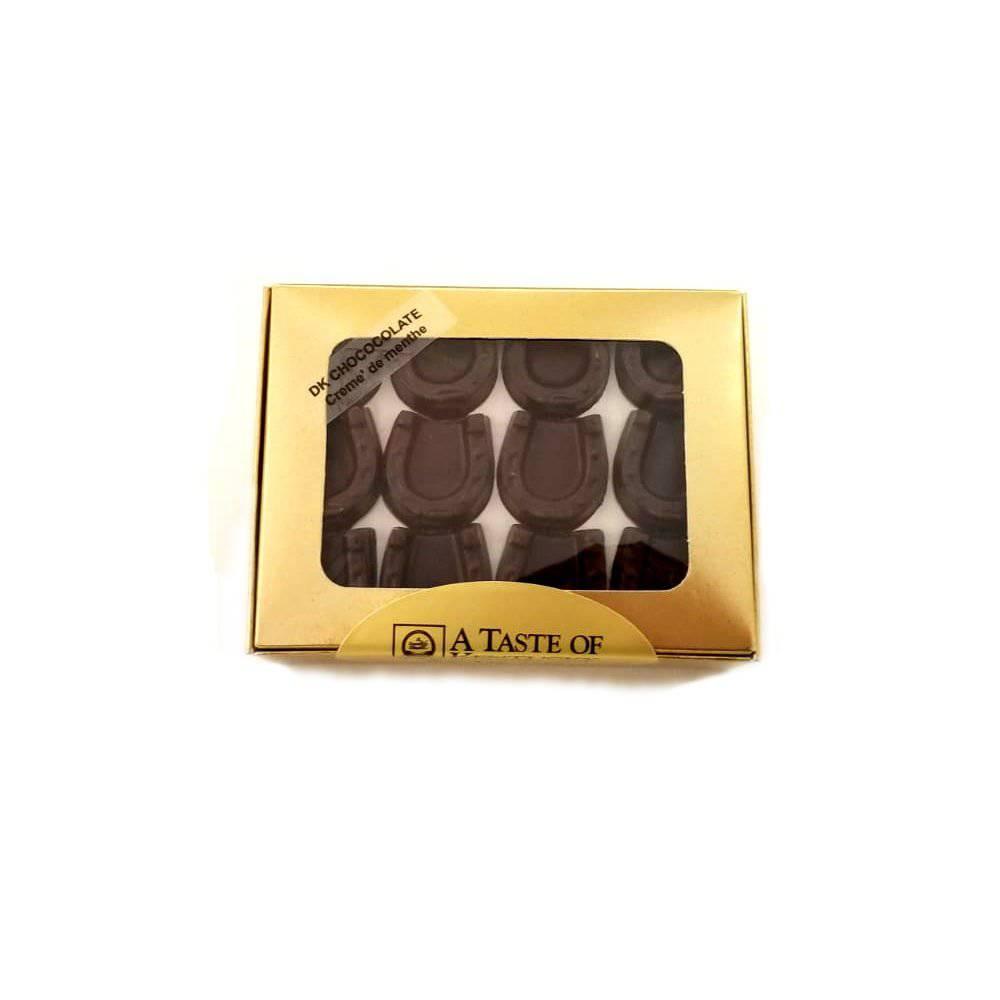 Creme de Menthe Horseshoe Chocolate - A Taste of Kentucky