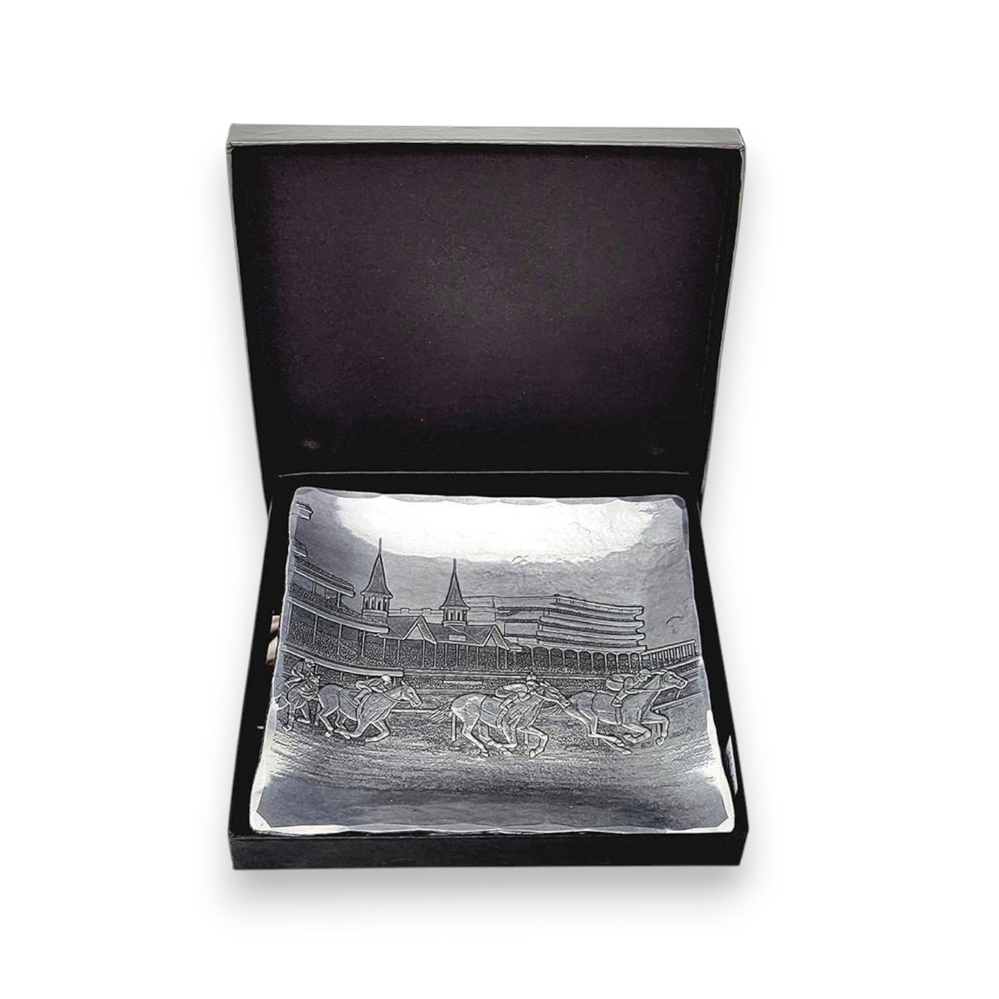 the Kentucky Derby canape tray being given as a thoughtful hostess gift.