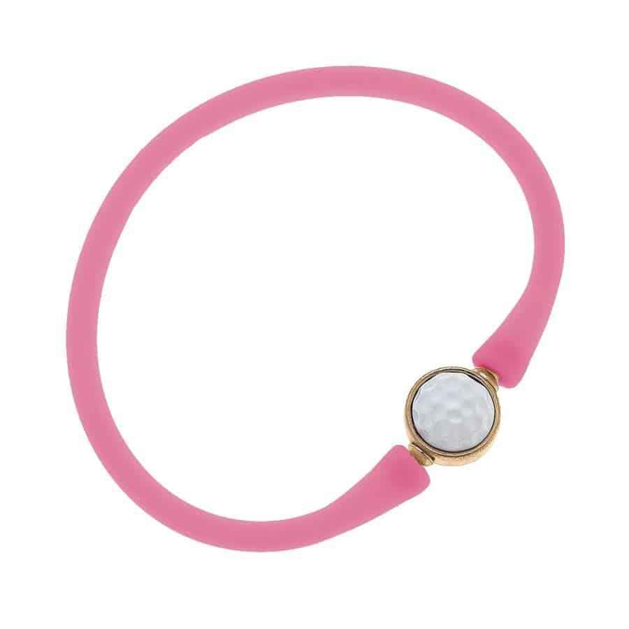 Enamel Golf Ball Silicone Bali Bracelet - A Taste of Kentucky