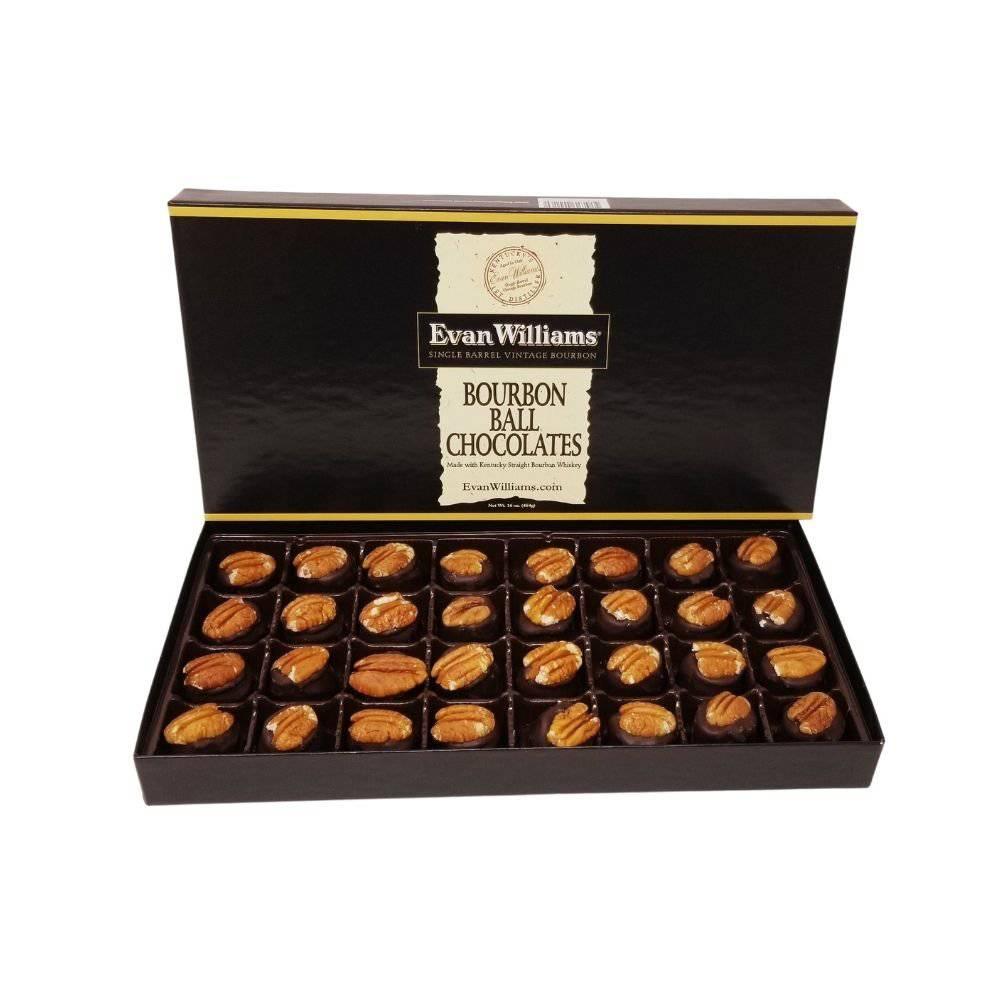 Evan Williams Bourbon Balls Chocolates - A Taste of Kentucky
