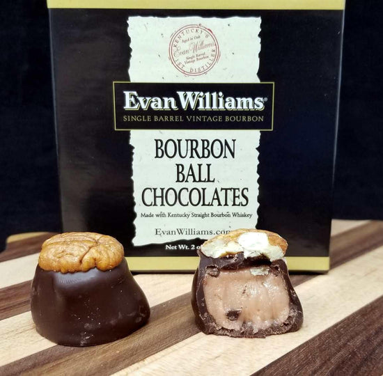 Evan Williams Bourbon Balls Chocolates - A Taste of Kentucky