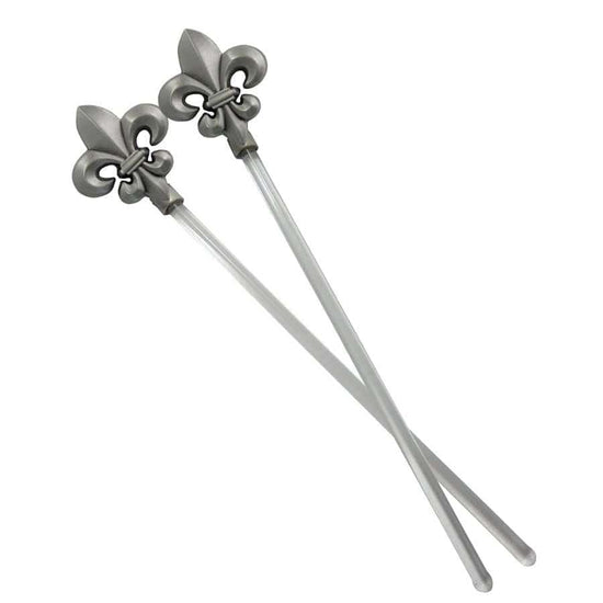 Fleur de Lis Cocktail Stir Sticks - A Taste of Kentucky