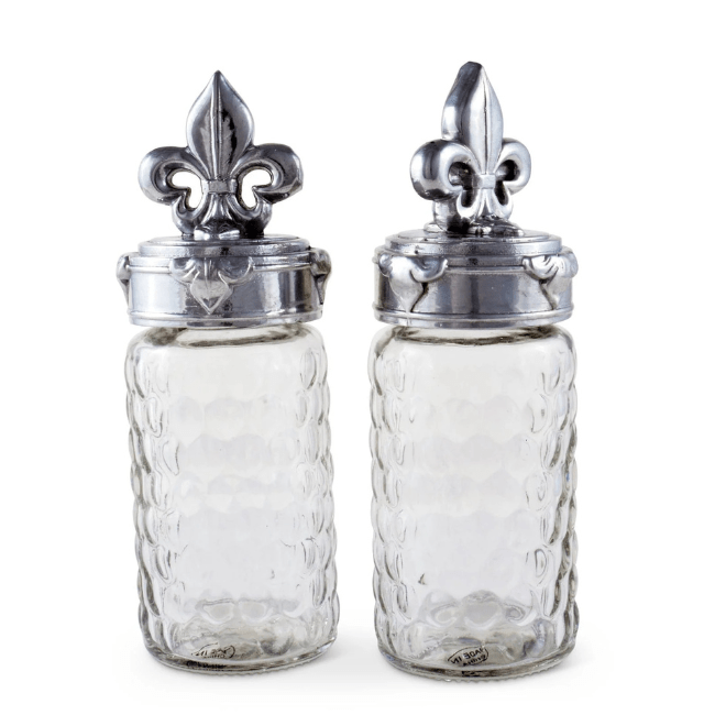 Fleur - De - Lis Salt and Pepper Shaker Set - A Taste of Kentucky
