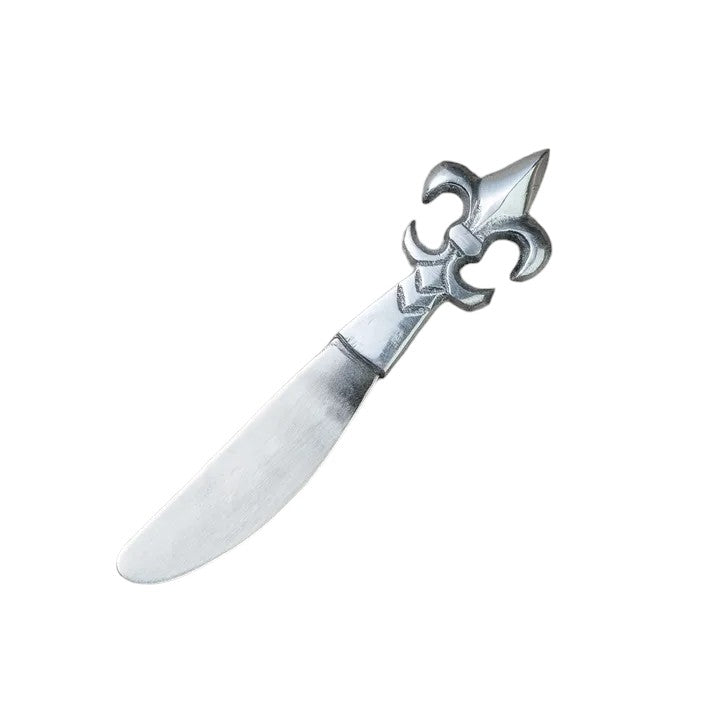 Fleur De Lis Stainless Steel Spreader – 7" - A Taste of Kentucky