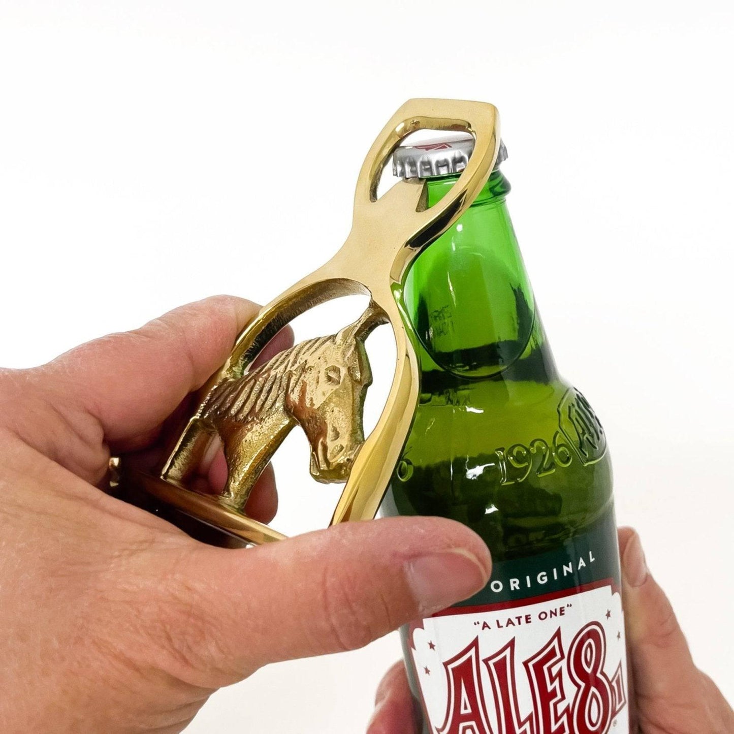 Golden Horse Bottle Opener - A Taste of Kentucky