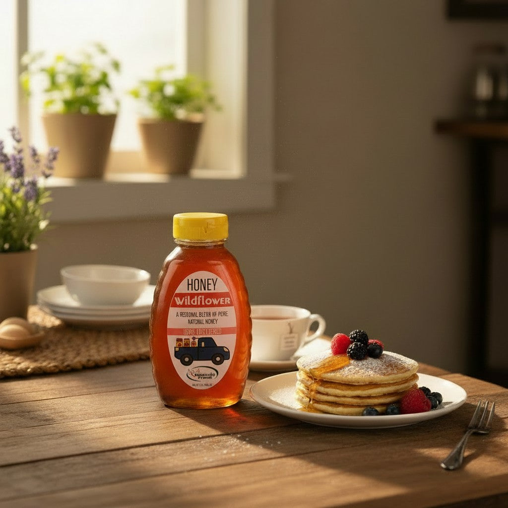 Henson's Honey Depot Raw Honey | Natural, Unfiltered Kentucky Honey in 6 Flavors: Wildflower, Bourbon, Hot Honey, Cinnamon Vanilla, Elderberry & Lavender - A Taste of Kentucky