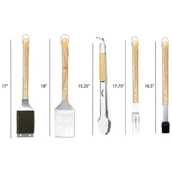 Jim Beam 5 Piece Grill Tool Set - A Taste of Kentucky