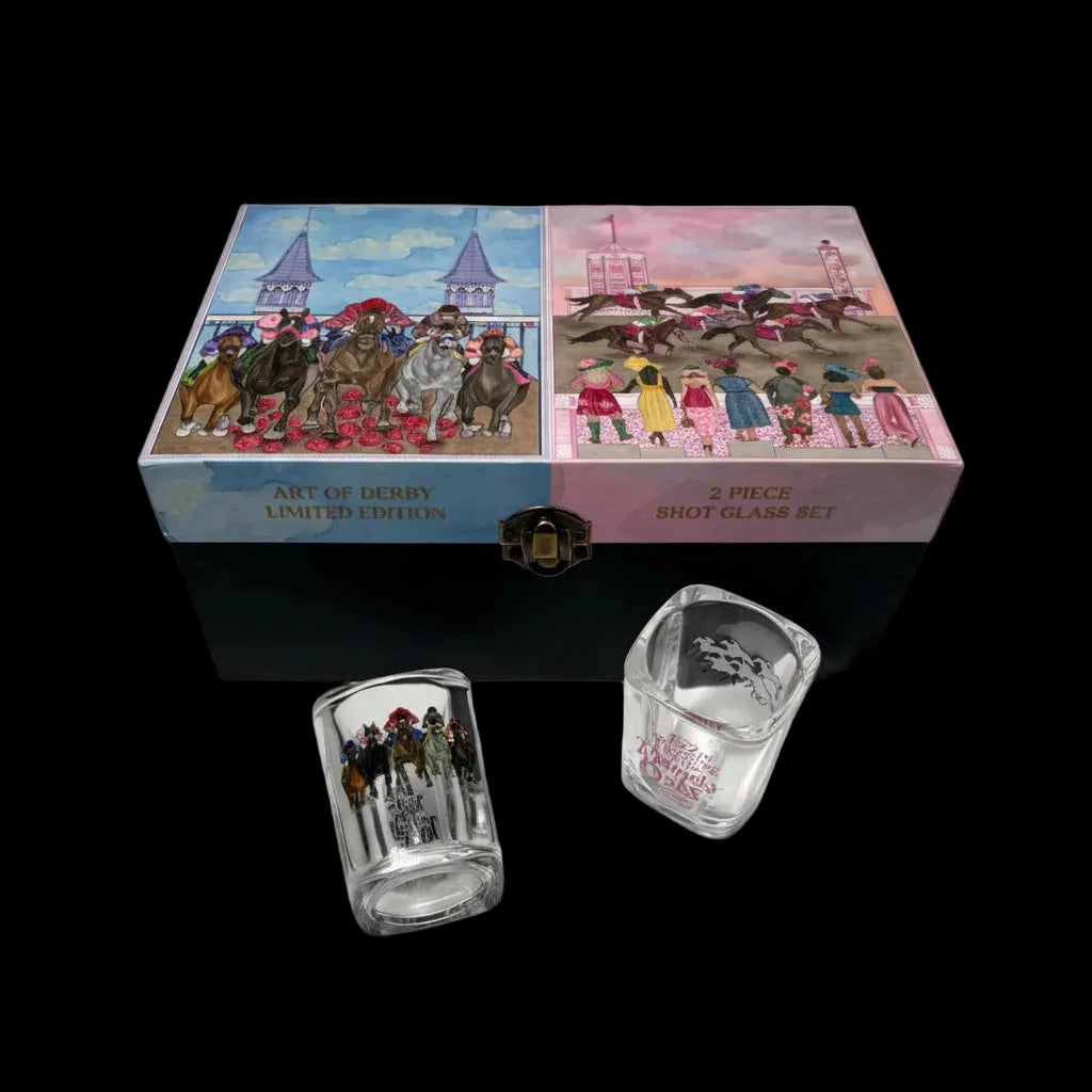 Art of the Derby 152 Limited Edition Shot Glass Boxed Set | Pre-Order - A Taste of Kentucky