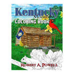 Kentucky Monthly Coloring Book - A Taste of Kentucky