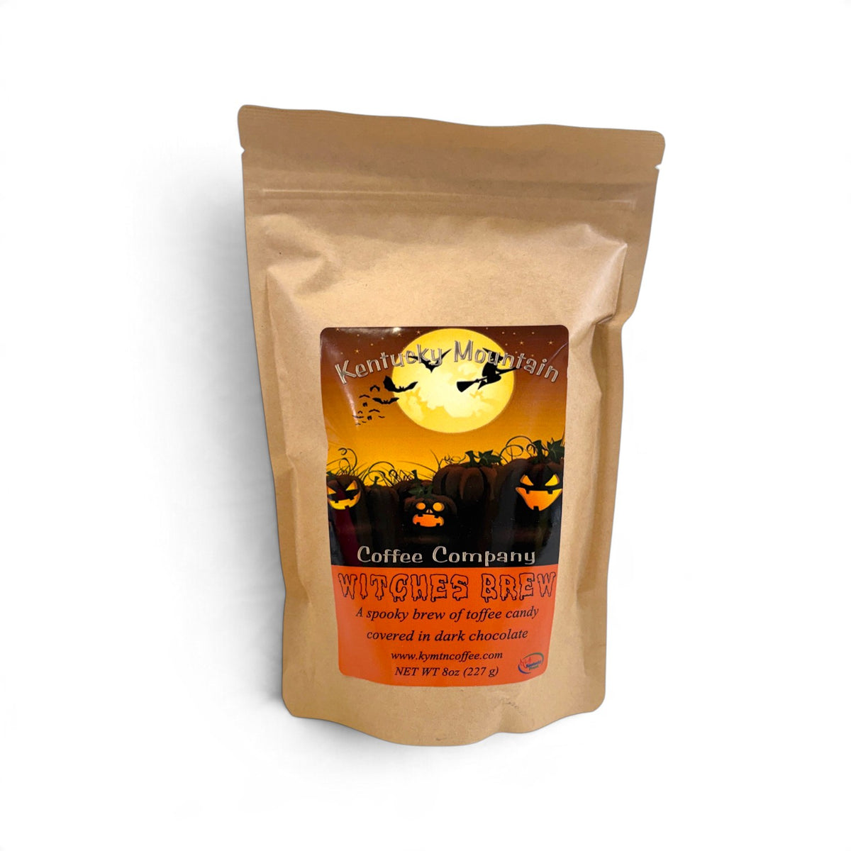 Kentucky Mountain Coffee Fall Seasonal Coffee Collection | Flavored Ground Coffee (8 oz Bag) – Witches Brew, Wake the Dead, Pumpkin Spice Latte & Fall Harvest Blend - A Taste of Kentucky