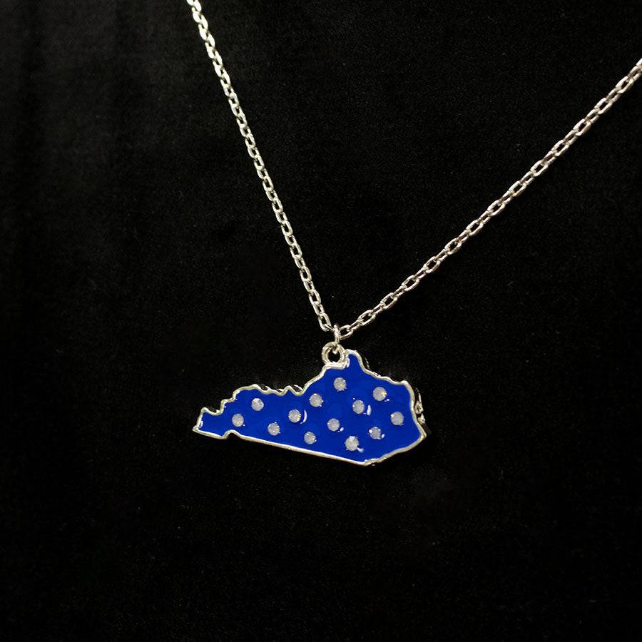 Kentucky Polka Dot Necklace - A Taste of Kentucky