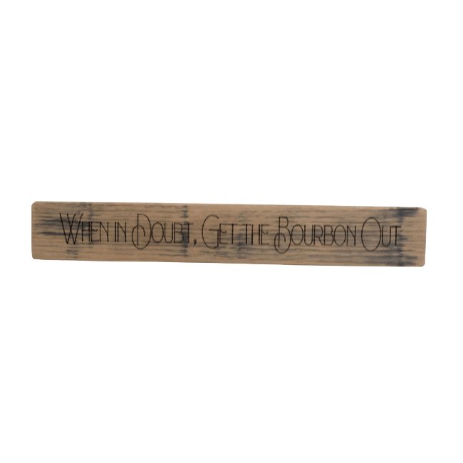 Kentucky Sayings Wooden Signs – Upcycled Barrel Staves - A Taste of Kentucky