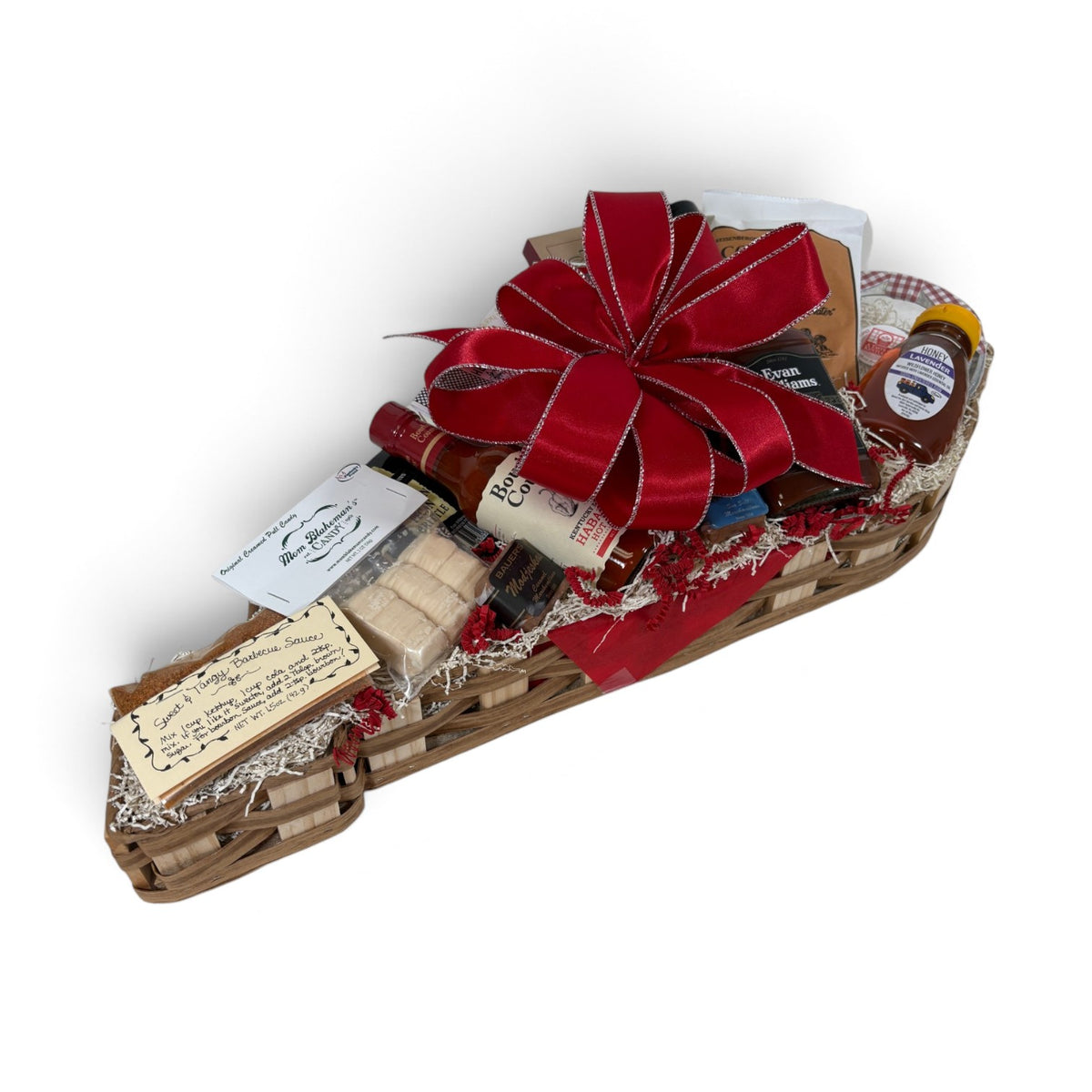 Kentucky Shaped Gift Basket - A Taste of Kentucky