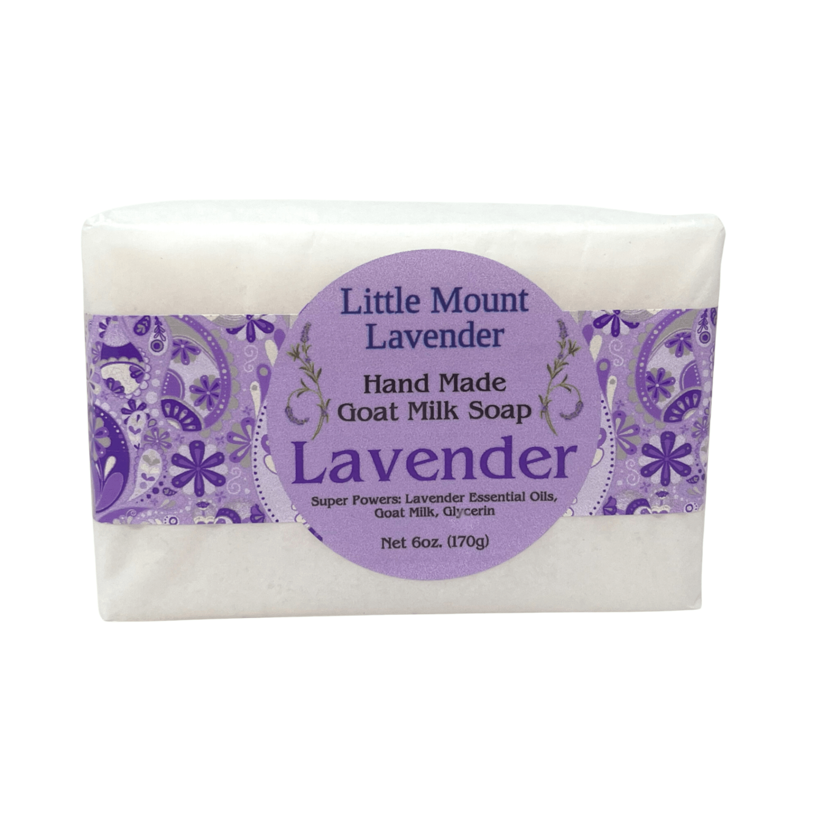 Lavender Goat Milk Soap - A Taste of Kentucky
