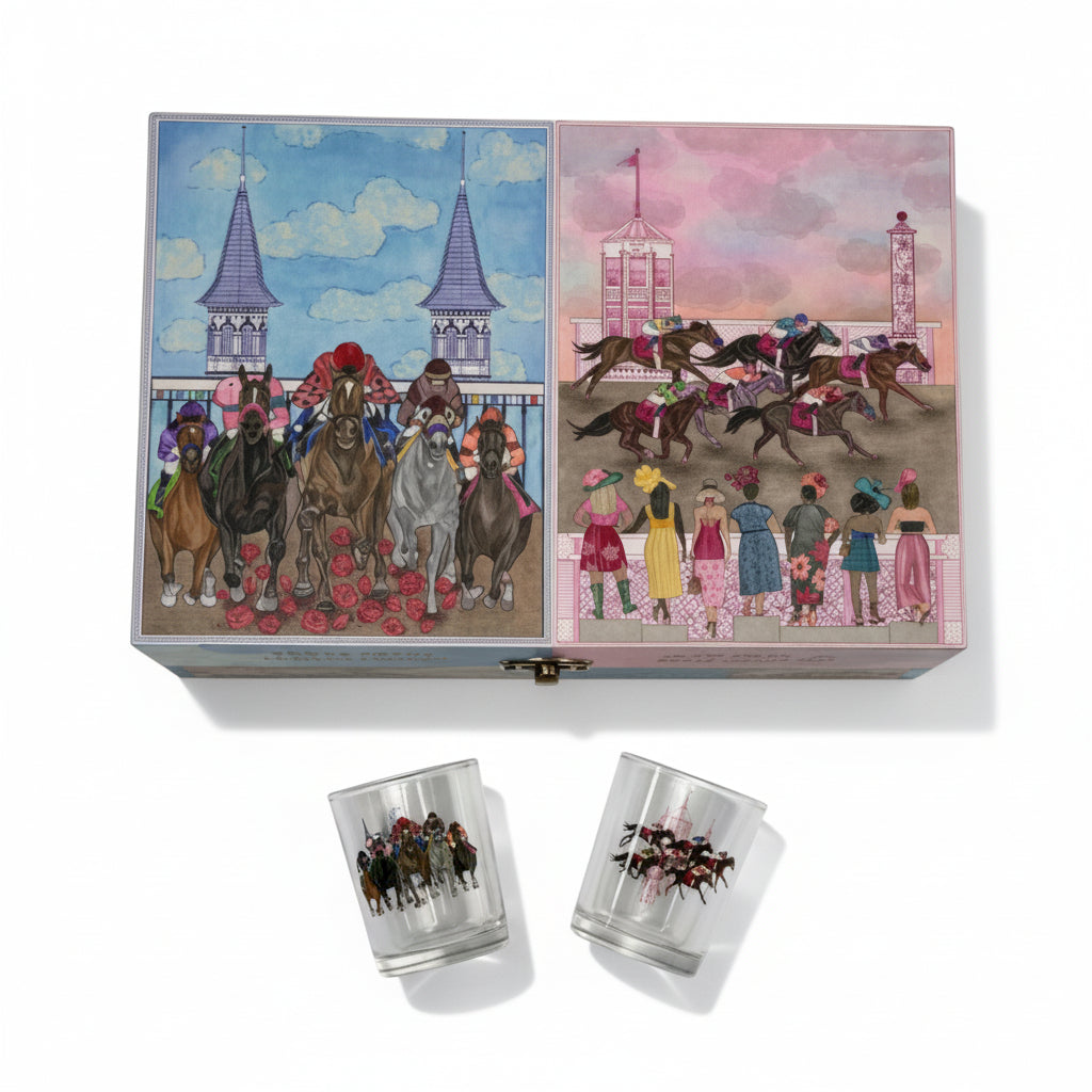 Art of the Derby 152 Limited Edition Shot Glass Boxed Set | Pre-Order - A Taste of Kentucky