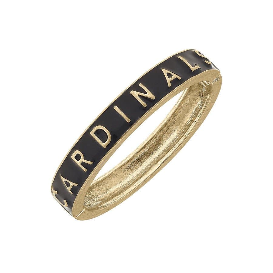 Louisville Cardinals Enamel Hinge Bangle - A Taste of Kentucky